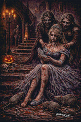 Twisted Tales - The Glass Slipper Massacre ©The One With The Diamond Art