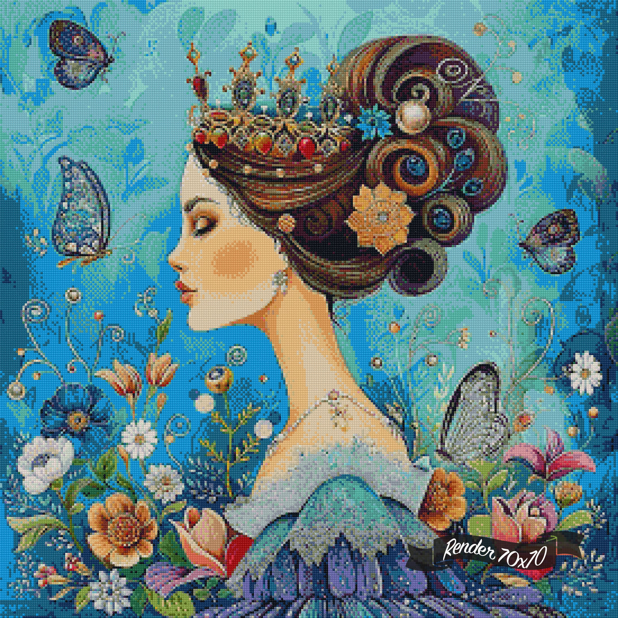 The Enchanted Queen ©Diamants et Strass