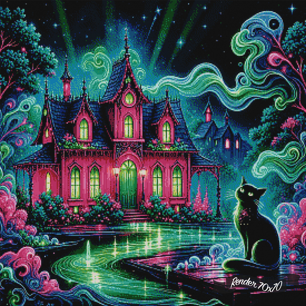 Pink Poison Haunting ©Cocomarshmallow Art
