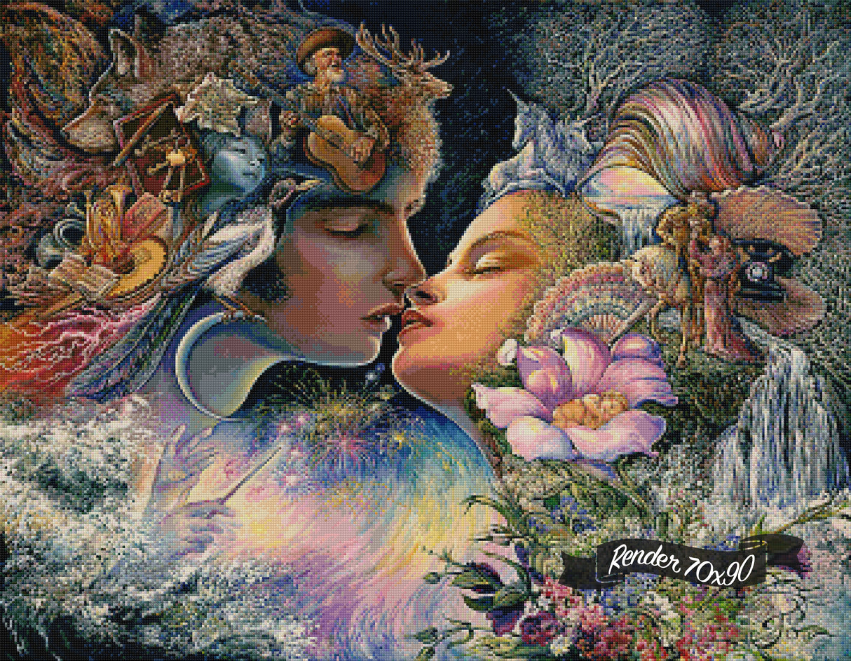 Prelude To A Kiss ©Josephine Wall