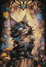 The Curious Kitten ©Cocomarshmallow Art