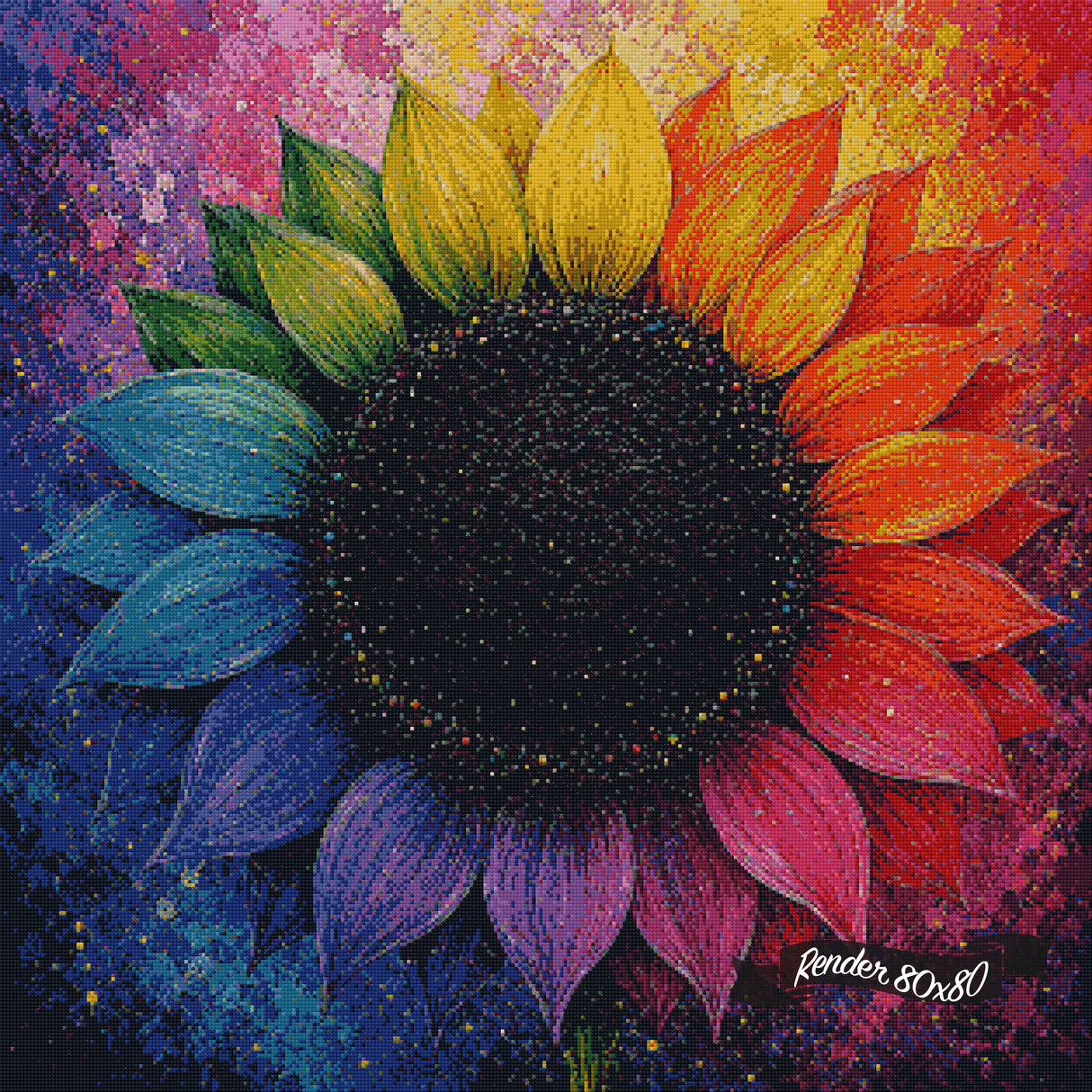 A Sunflower For Every Soul ©The One With The Diamond Art