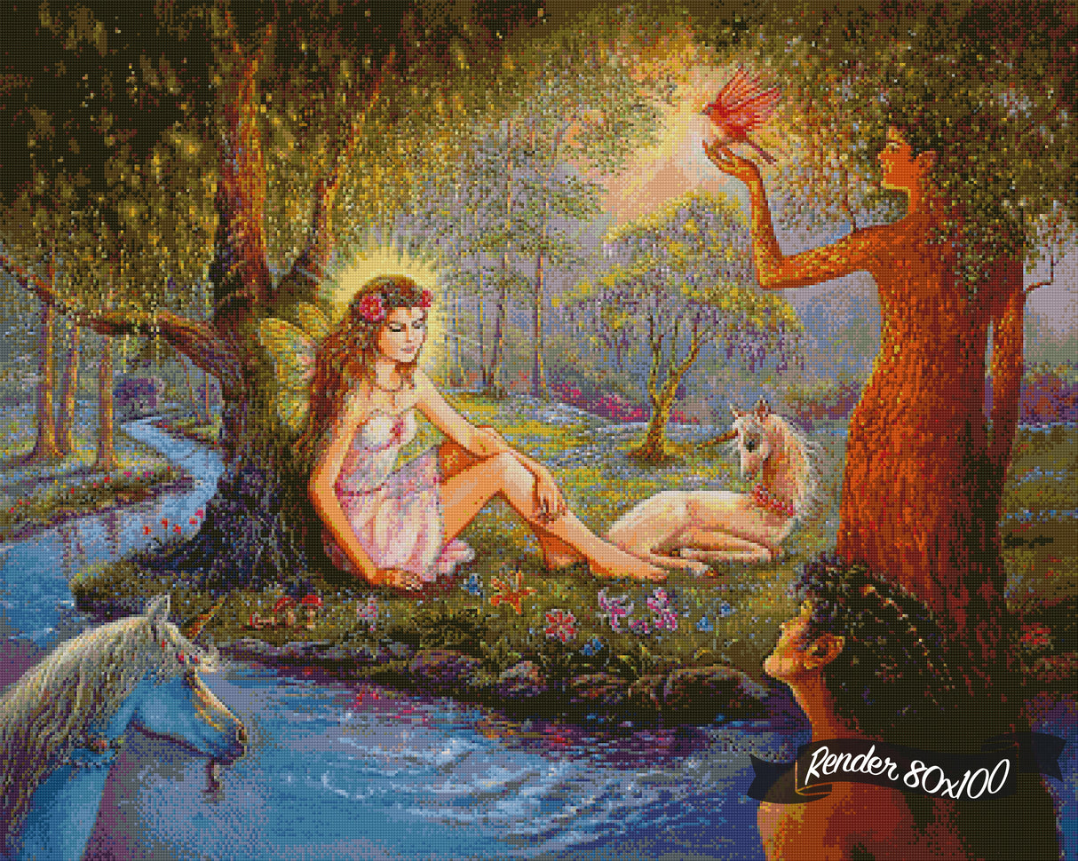Fairy Of The Mystic Forest ©Judy Mastrangelo