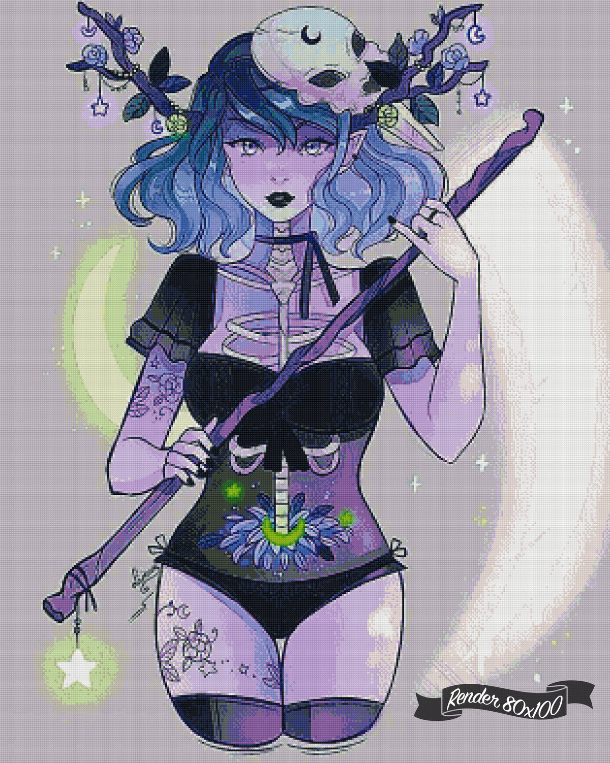 The Lavender Reaper ©Larienne