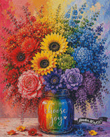 Choose Joy ©The One With The Diamond Art