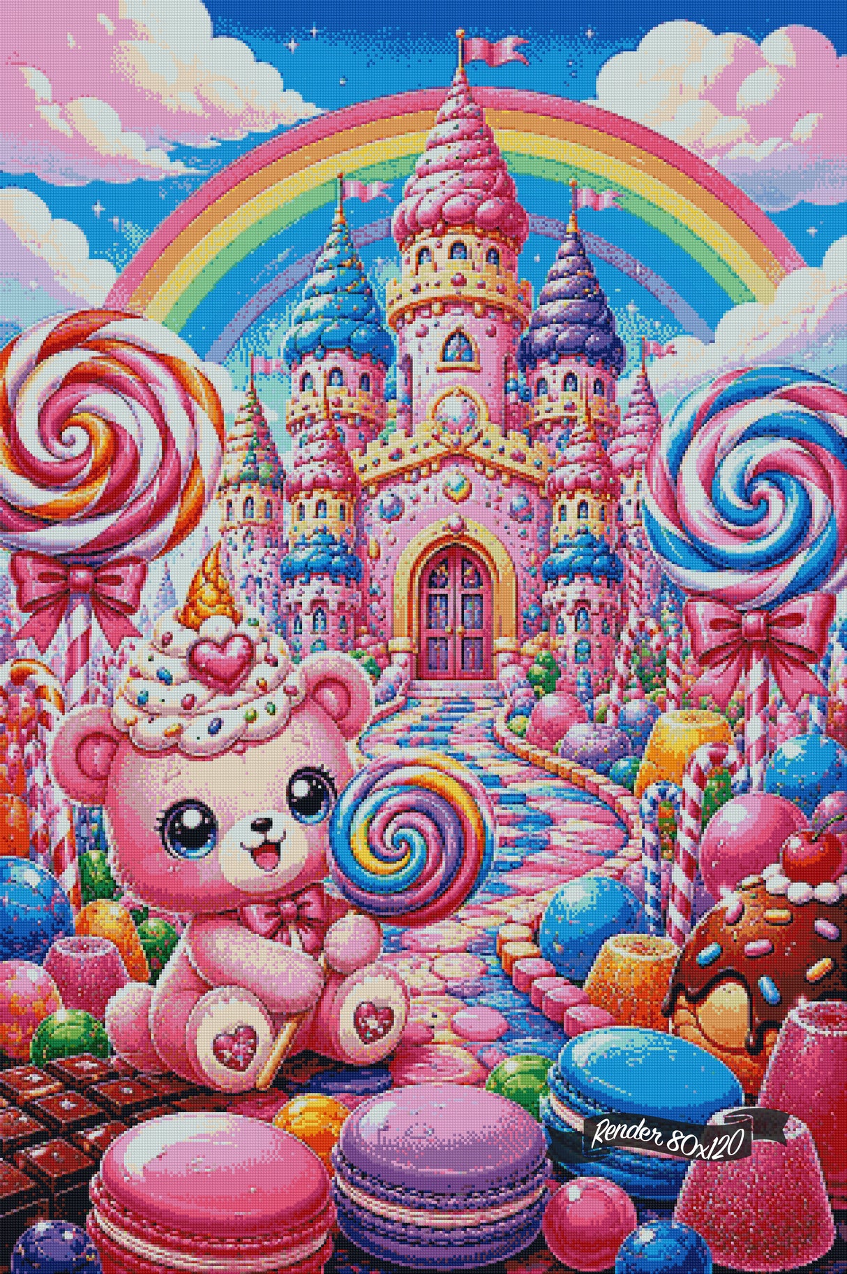 Candyland Kingdom ©The One With The Diamond Art