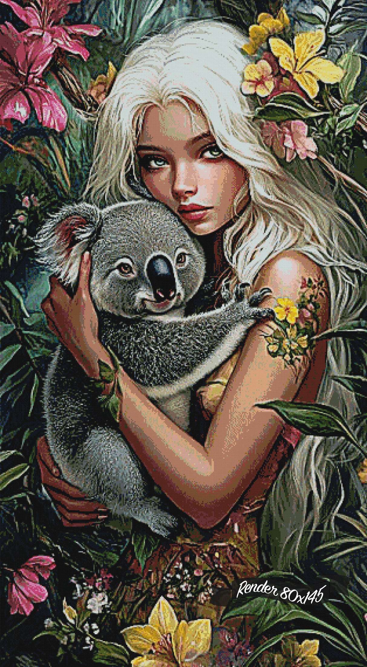 The Comforting Koala ©Cocomarshmallow Art