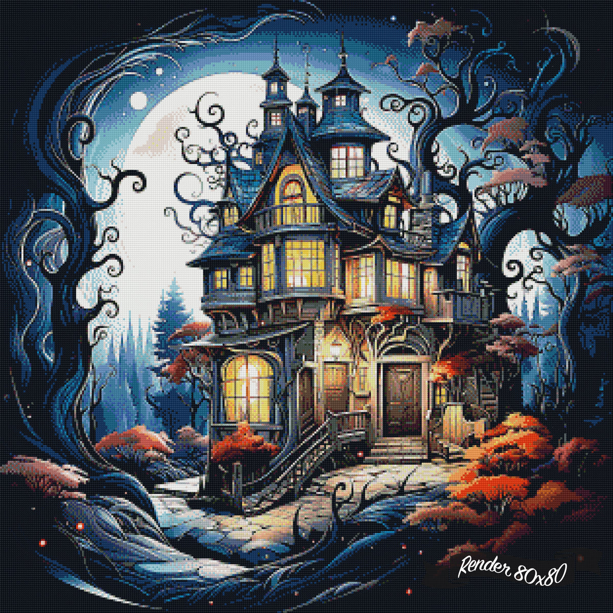 Misfit Mansion ©StacyDealArt