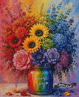 Choose Joy ©The One With The Diamond Art