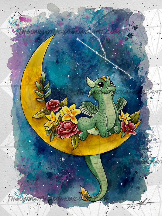 A Dragon Of Constellations ©Parente Illustration