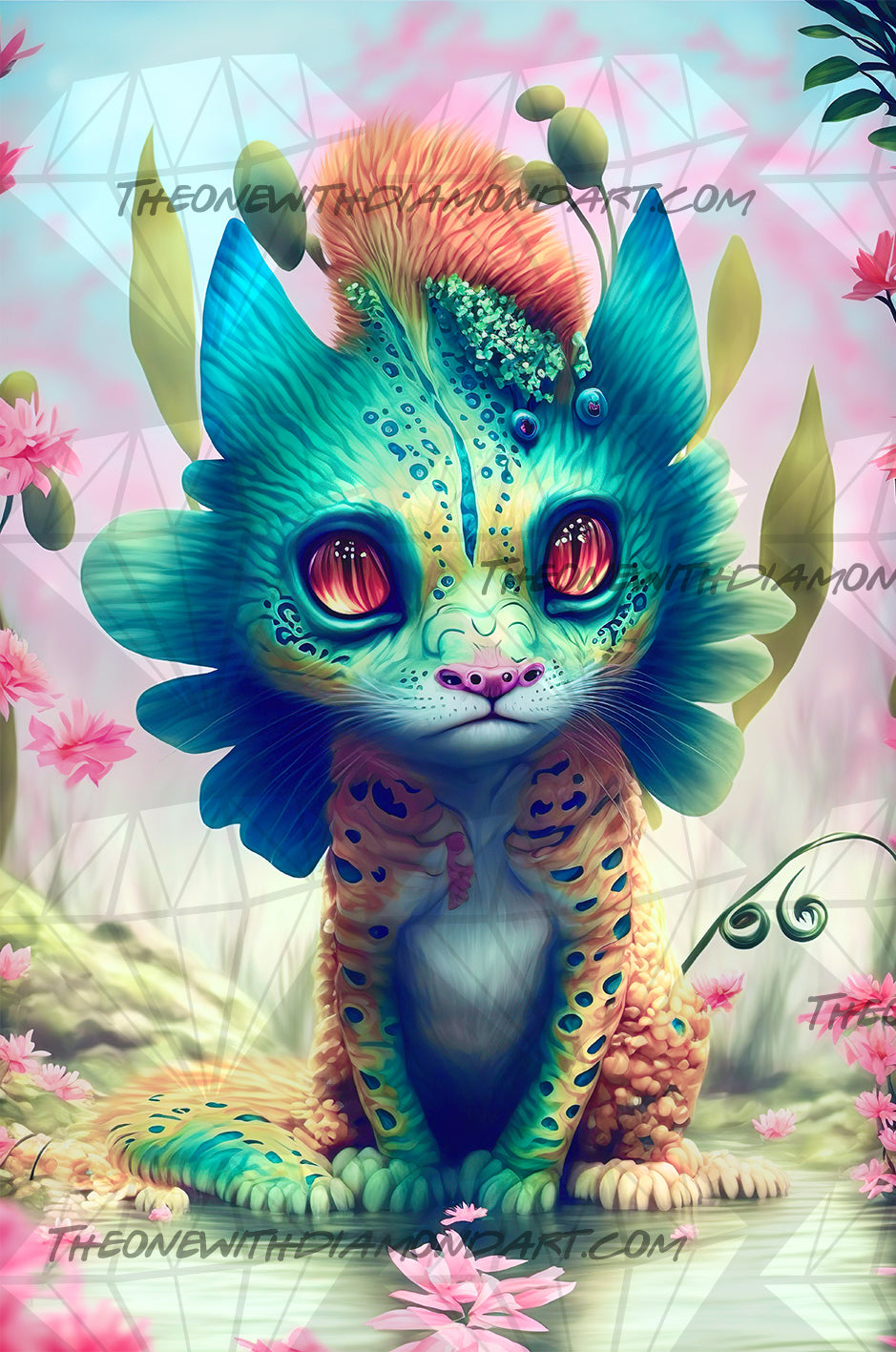 A Fire In Your Eyes ©Titan Aiaia – The One With The Diamond Art