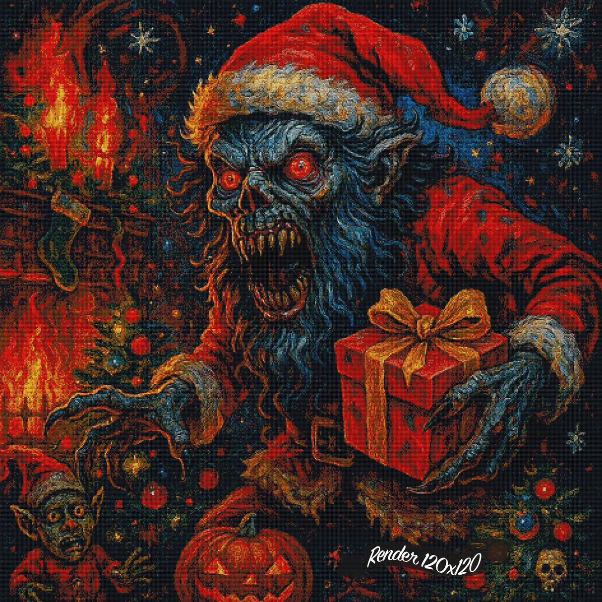 A Gift Wrapped in Terror ©Morrigan Austin