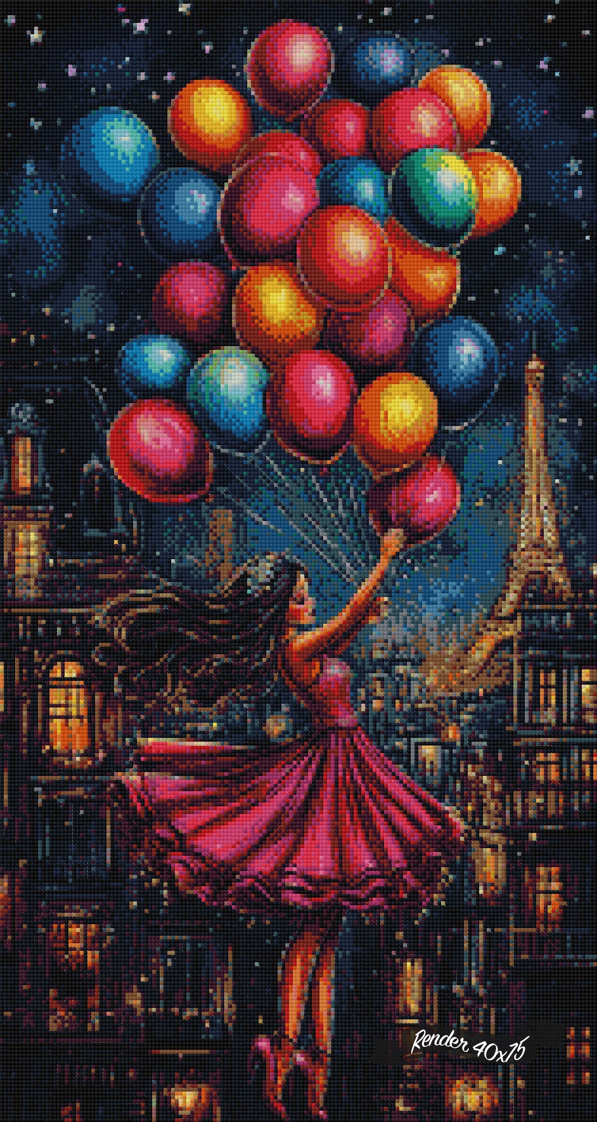 A Night In Paris ©Cocomarshmallow Art