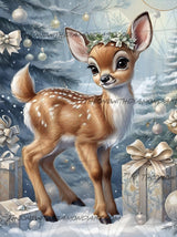 A Quiet Winter Friend ©Morgana Fantasy AI