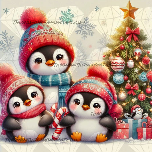 Penguin Holiday Joy ©Artifey