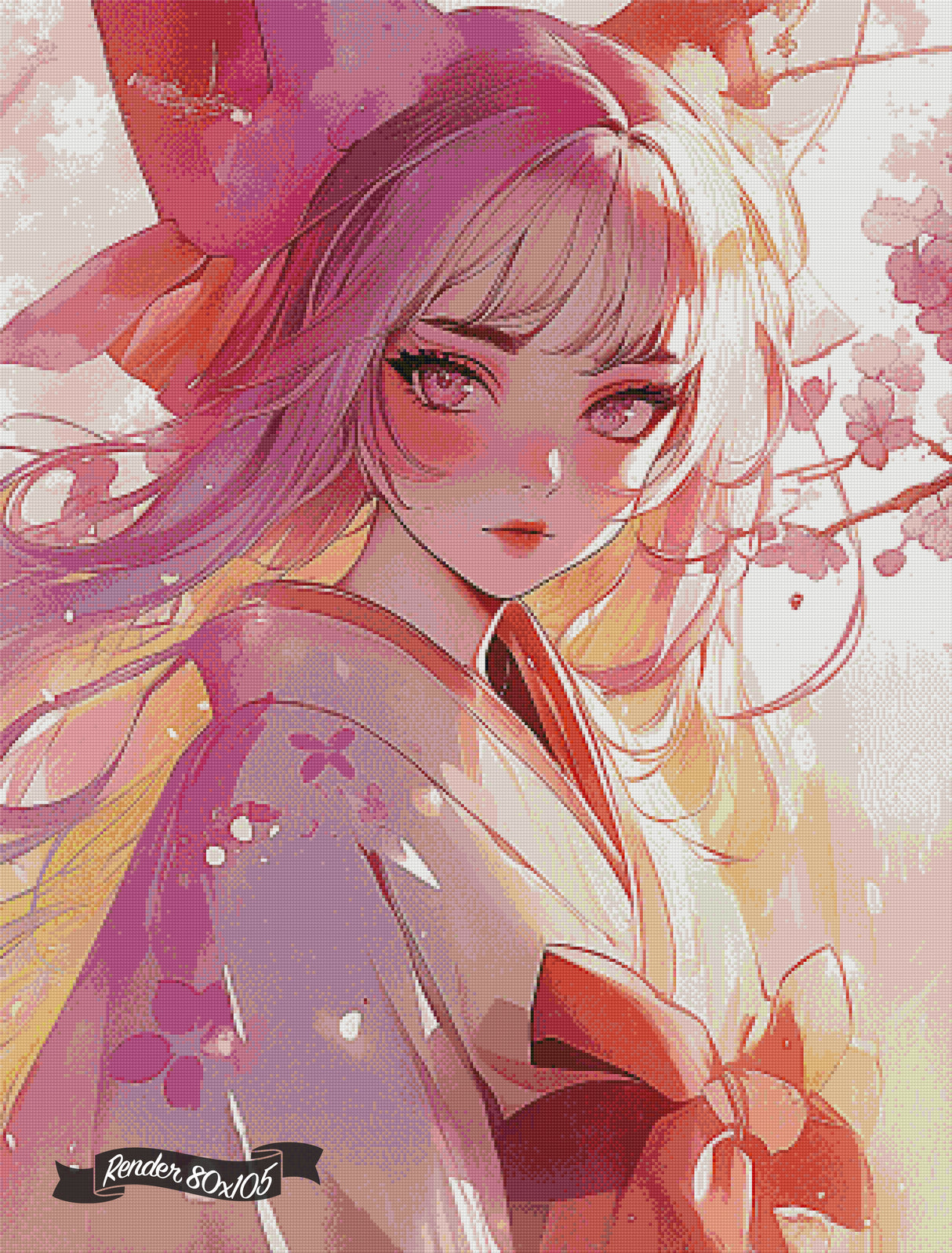 Aiko Sakura Blossom Serenity ©1000 no Kotoba