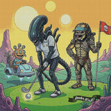 Alien Tee-Off ©Jigsaw Creates
