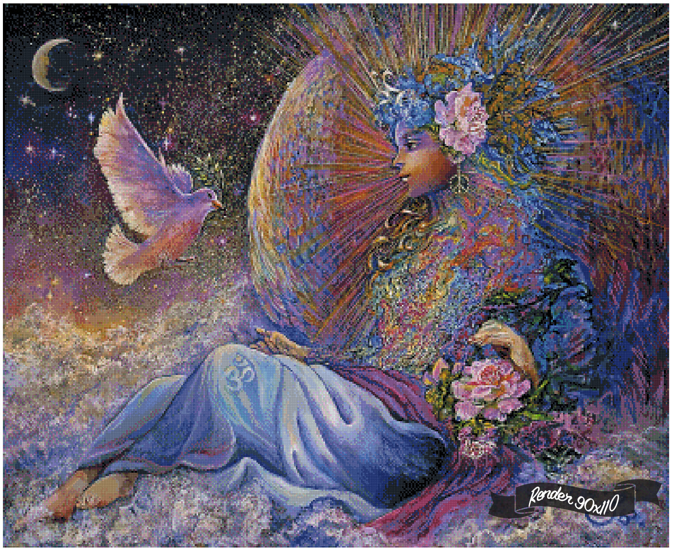 Angel Of Peace ©Josephine Wall