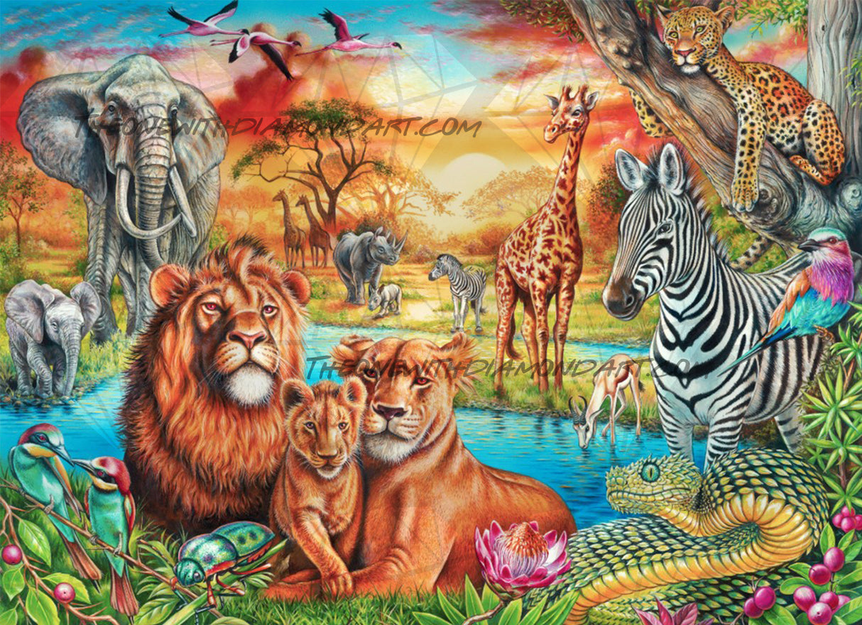 Animals Of Africa ©Mark Gregory. Licensed by MGL, www.mglart.com