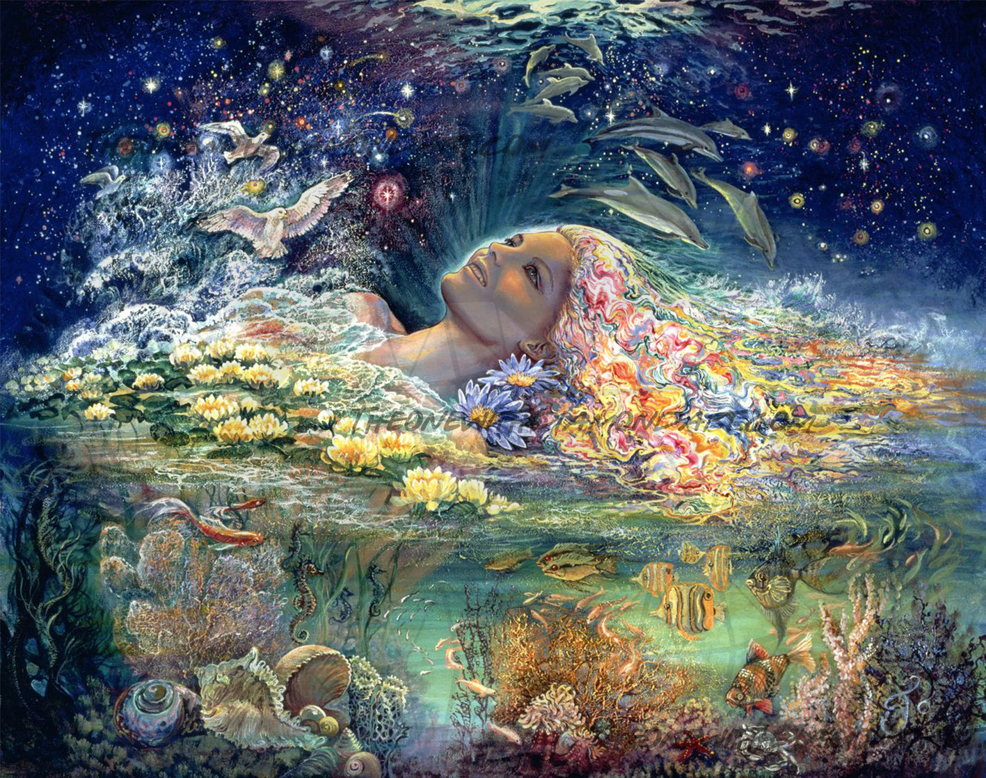 Aphrodite - Goddess Of Love ©Josephine Wall – The One With The Diamond Art