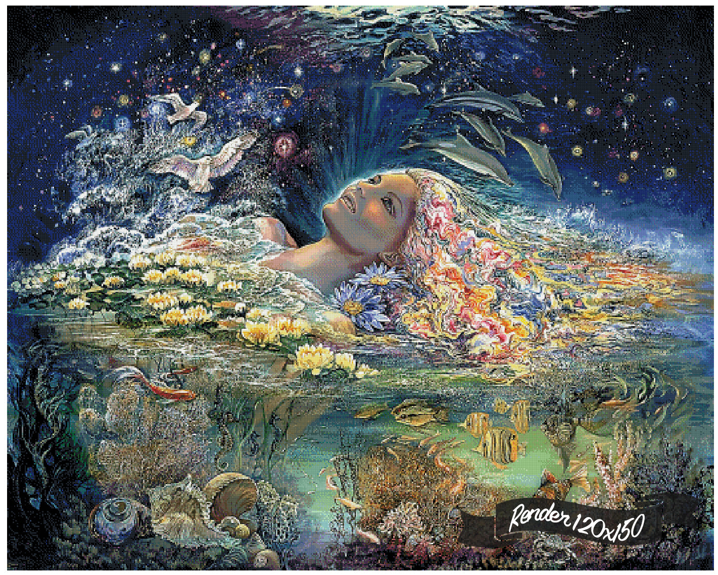 Aphrodite - Goddess Of Love ©Josephine Wall