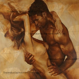 A Couples Embrace ©Arkella Art