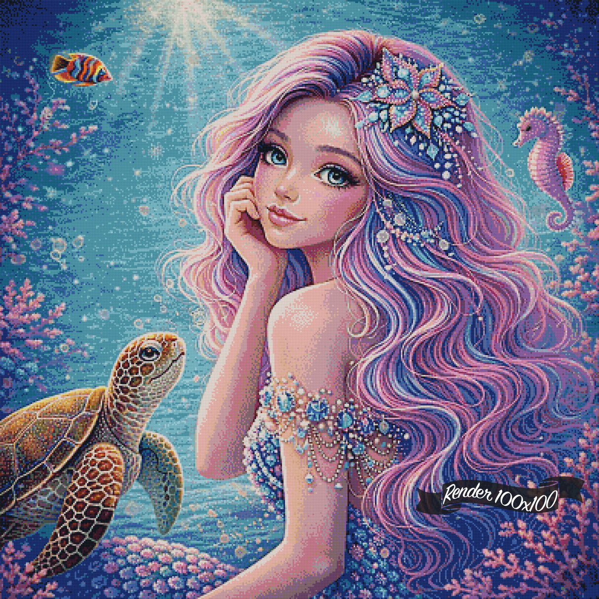 Aurelia Pearlwave ©The One With The Diamond Art