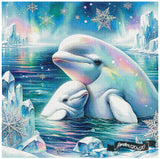 Aurora Belugas ©Cocomarshmallow Art