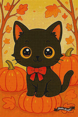 Autumn Paws ©Diamants et Strass