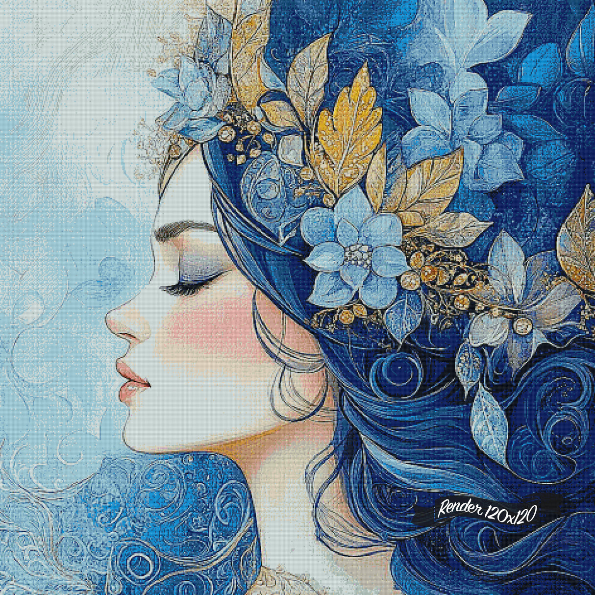 Azure Dreams ©Diamants et Strass