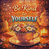 Be Kind To Yourself ©The One With The Diamond Art