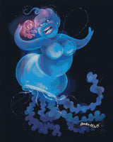 Bioluminescent Mermay ©Céline Lecomte