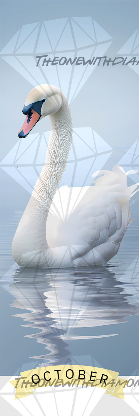 Birdy Birthdays - October's Swan