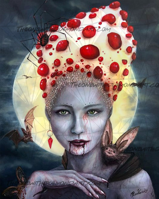 Blood Shroom Goddess ©River Peacock