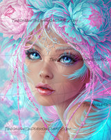 Blush and Blue ©Cocomarshmallow Art