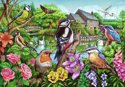 British Bird Garden ©Mark Gregory. Licensed by MGL, www.mglart.com