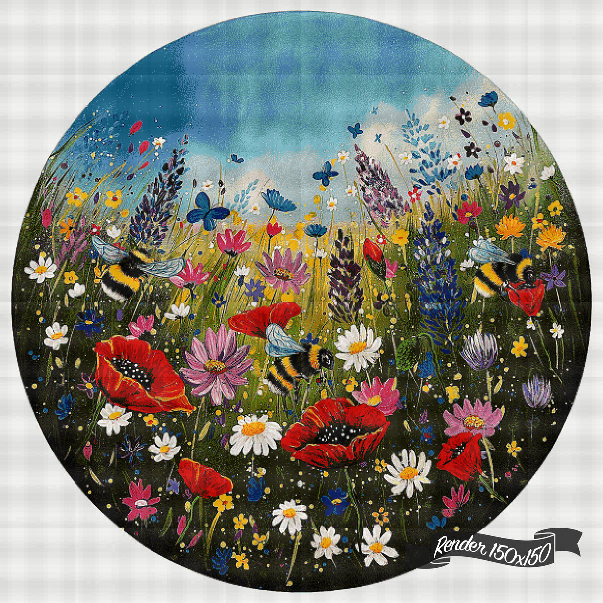 Buzzing In Bloom ©BeriArt