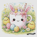 Cozy Cups - April ©The One With The Diamond Art