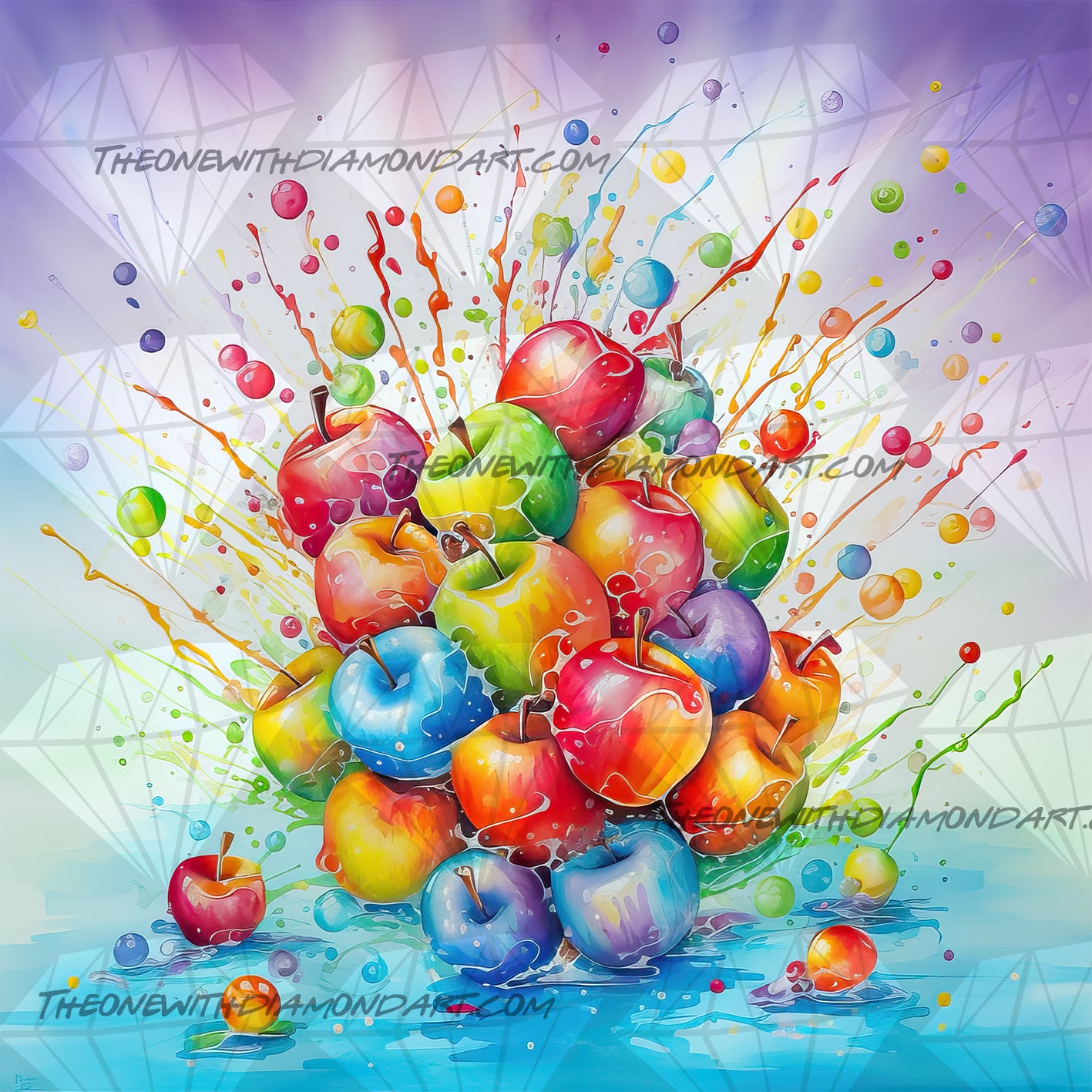 Candy Apples ©Laura @cocomarshmallow_art