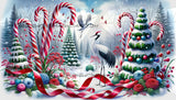 Candy Cane Forest ©Cocomarshmallow Art