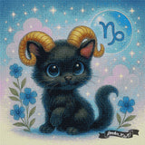 Capricorn Kitten ©The One With The Diamond Art