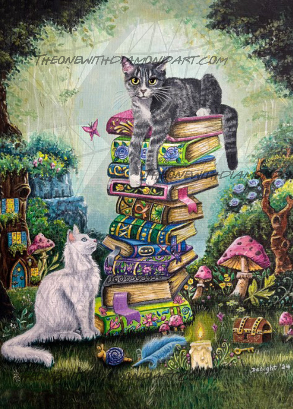 Cat Tales ©Delights Fantasy Art