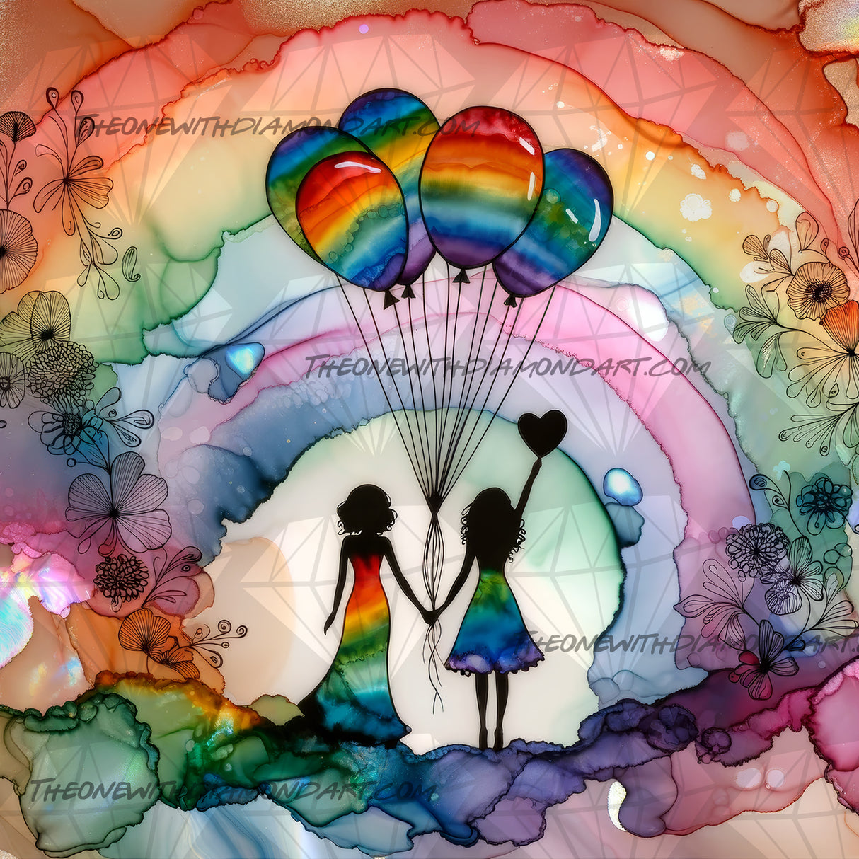 Celebration Of Love ©Cocomarshmallow Art