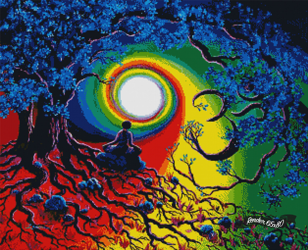 Chakra Om ©Laura Milnor Iverson