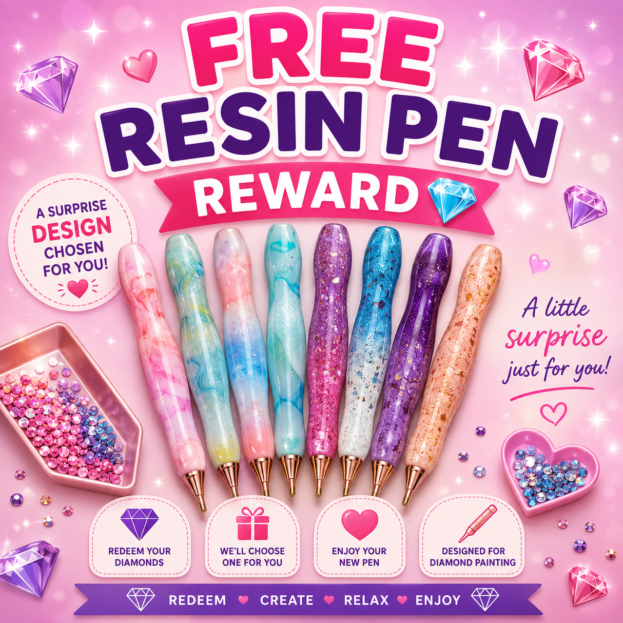 FREE Resin Pen Reward 💎