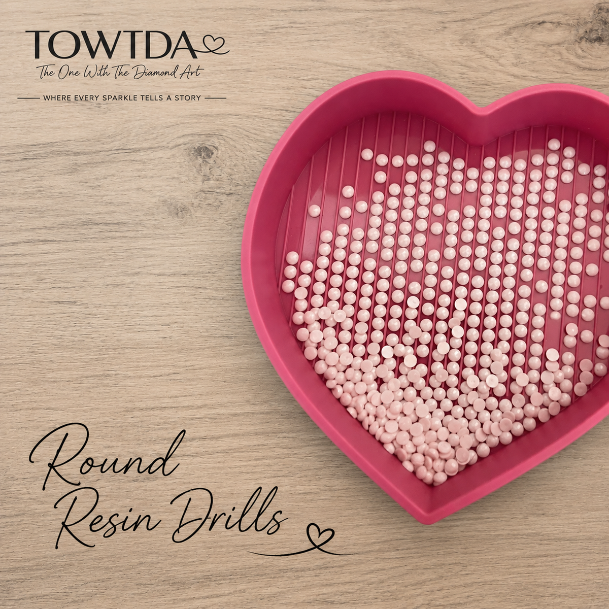 Round Resin Drills
