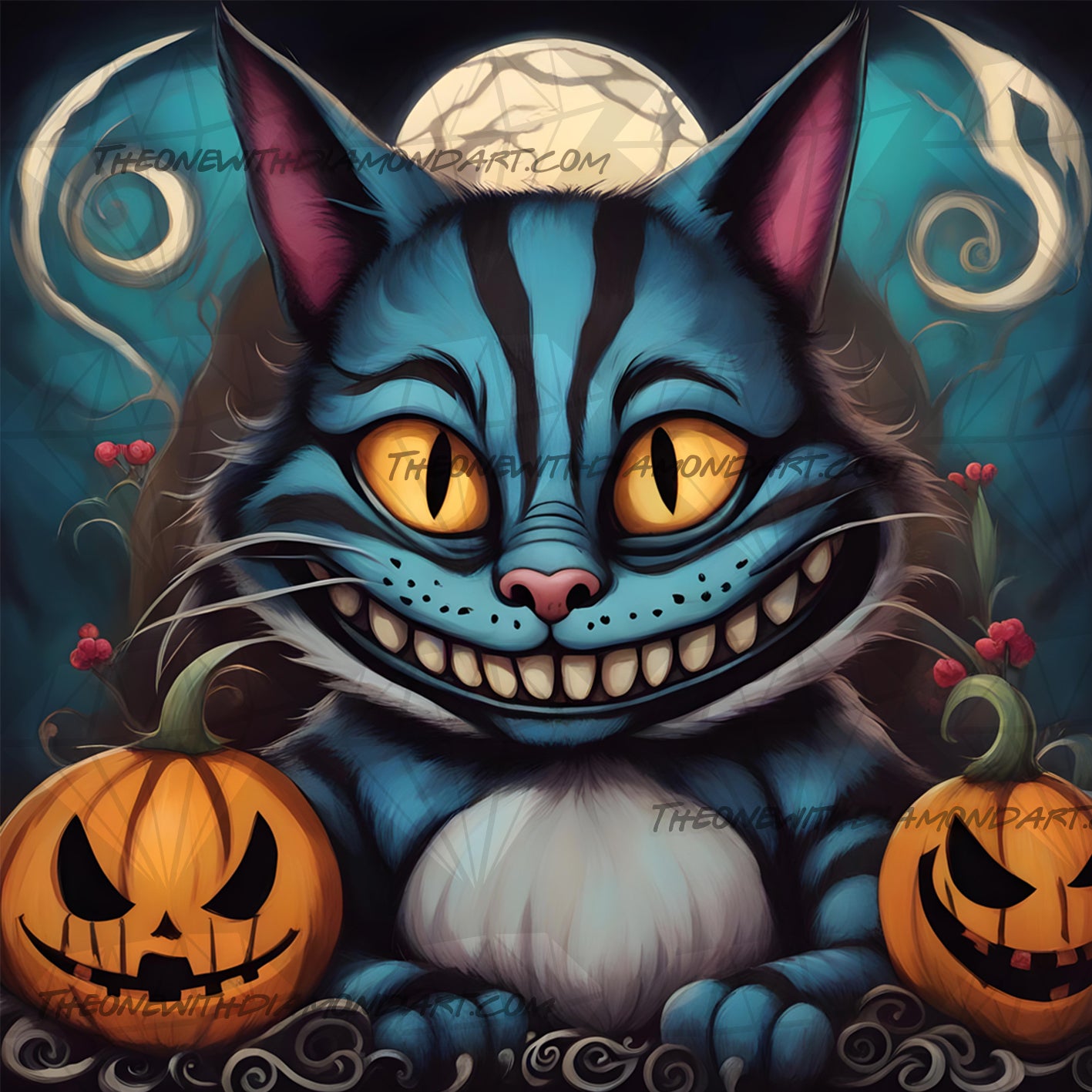 Cheshire Cat At Halloween ©CajunBeauty