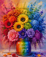 Choose Joy ©The One With The Diamond Art