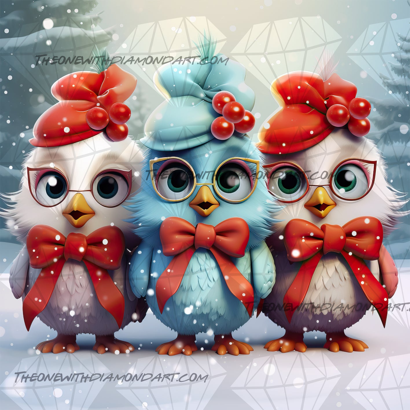 Christmas Aunties ©Laura @cocomarshmallow_art