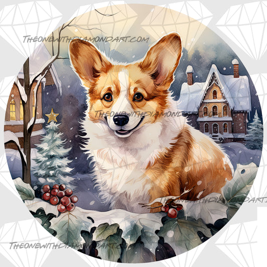 Christmas Corgi